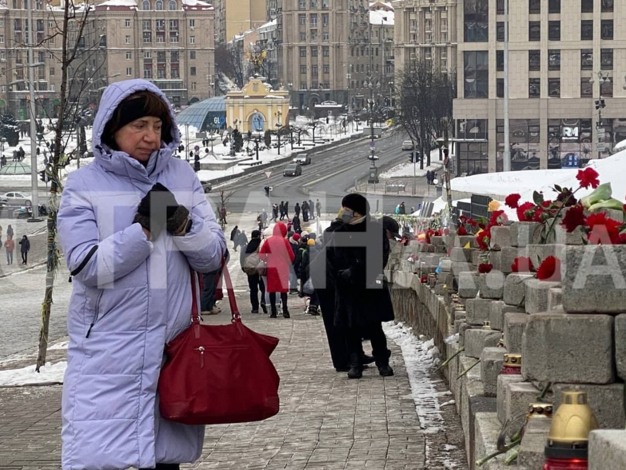 Фото: в Киеве 20 февраля чтут память погибших на Майдане